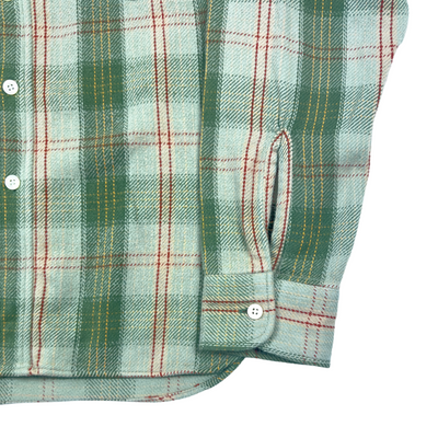 Heavyweight Flannel Button Down Shirt