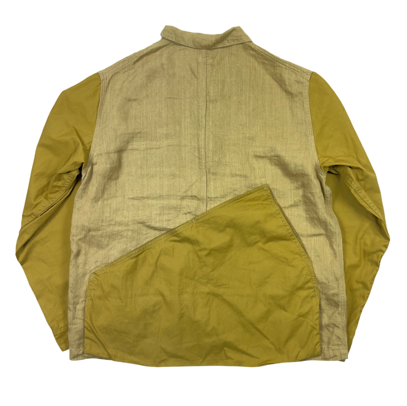 Linen Chino Ringoman Coverall Jacket