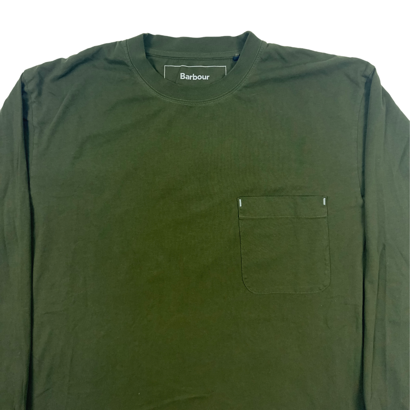 x Barbour Long Sleeve Pocket T