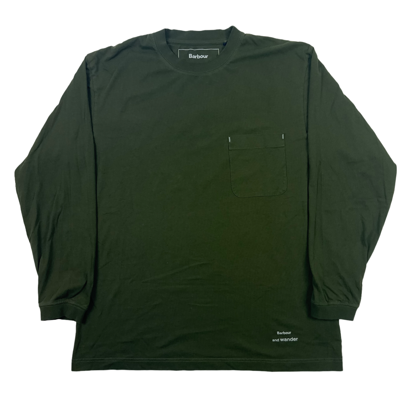 x Barbour Long Sleeve Pocket T