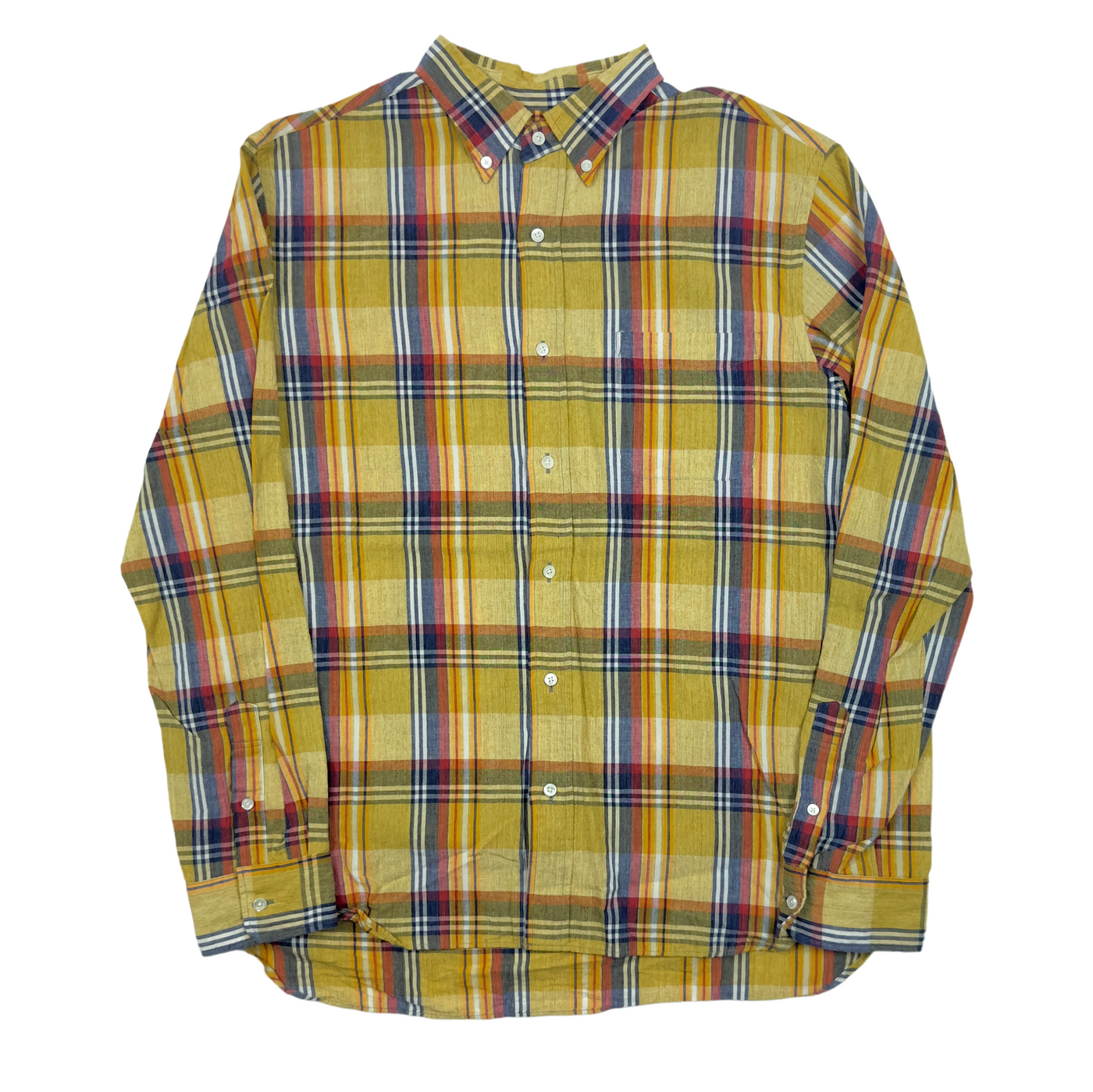 Madras Button Down