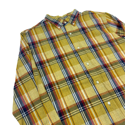 Madras Button Down